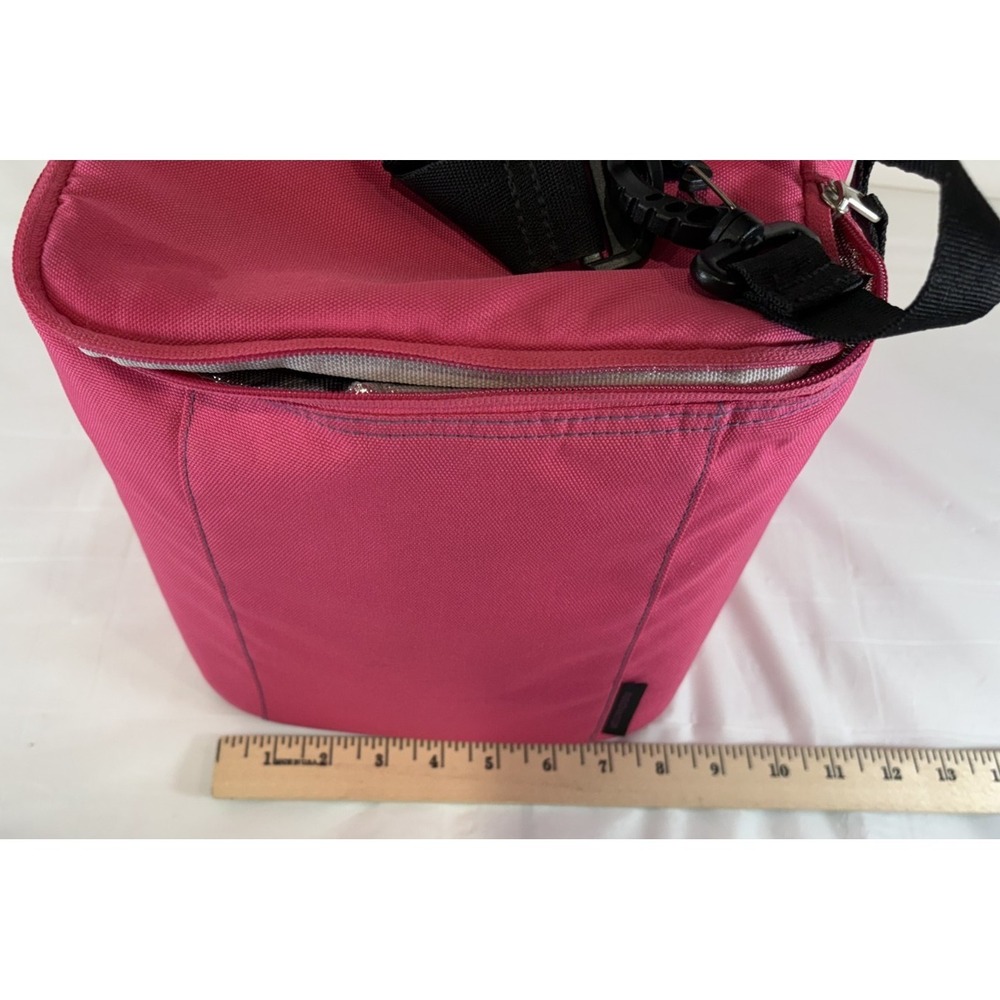 Pack Fitness Meal Prep Bag Cooler Lunch Box Gym Workout Bag With Containers Pink - Picture 12 of 14